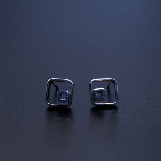 Aretes cuadrados